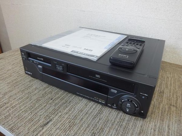 SONY ソニー WV-H2 ビデオデッキ Hi8 VHS Wデッキ 8mm 8ミリ