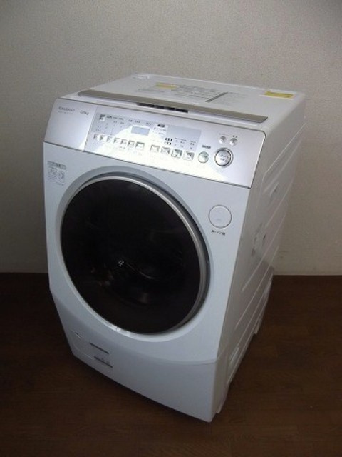 シャープ ドラム式洗濯乾燥機 ES-V530 シャープ SHARP ななめ型ドラム