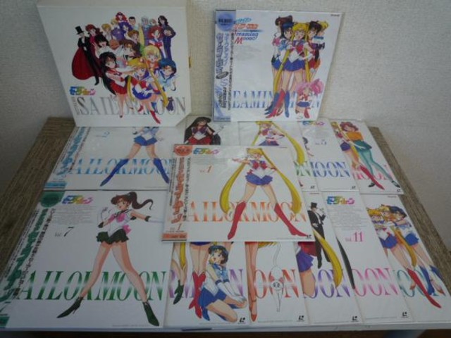 美少女戦士セーラームーン +R LD-BOX ２箱 レーザーディスク （ LD 