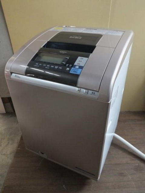 日立 ビートウォッシュ 全自動洗濯乾燥機 10kg BW-D10SV-N 14年製