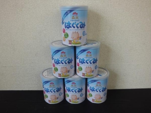 森永 はぐくみ 大缶 850g×6缶セット 粉ミルク 未開封