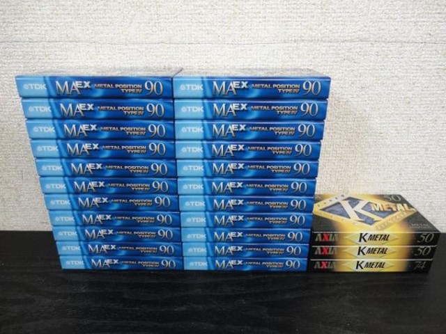 TDK MA EX 90 メタルテープ 22本 その他3本付