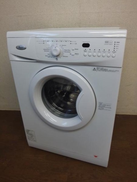 ワールプール社製 6センス ドラム式洗濯機 6kg