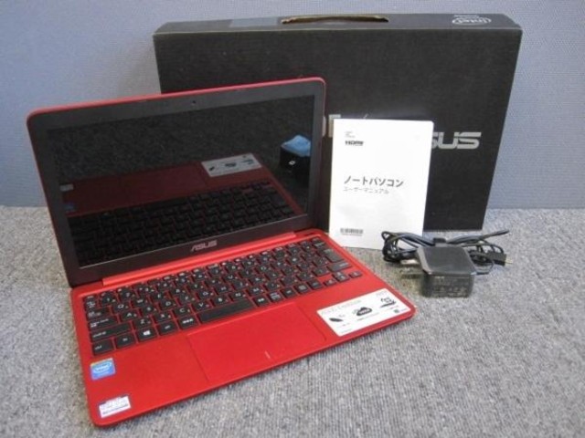 ASUS EeeBook X205TA-B-RED 64GB Win8.1 2GB （ ノートパソコン）の買取価格 （ID:200969）｜おいくら