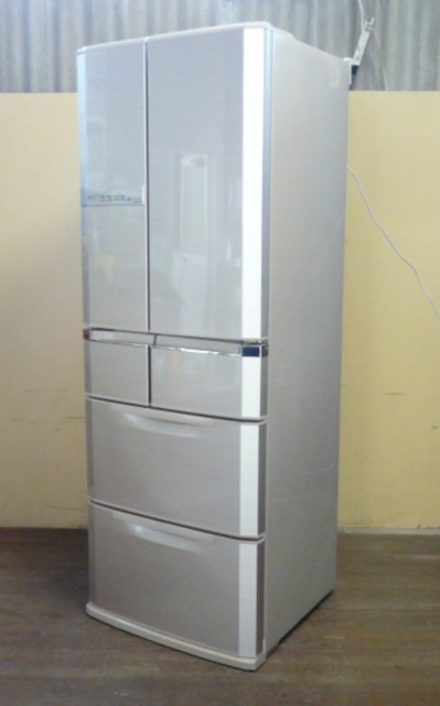 三菱 光ビッグ 465L 6ドア冷凍冷蔵庫 MR-E47S-F1 11年製