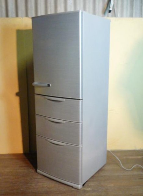 AQUA アクア 355L 4ドア冷凍冷蔵庫 AQR-361B(S) 13年製