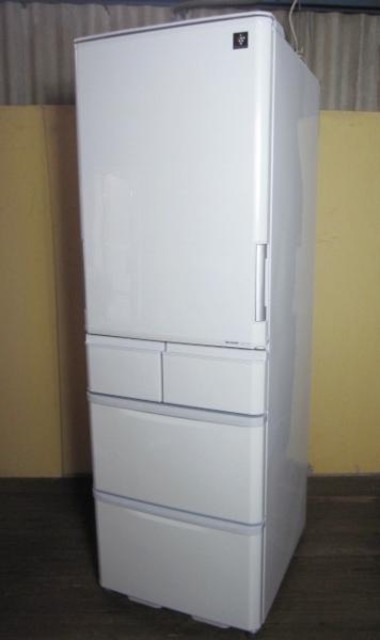 SHARP シャープ 424L 両開き5ドア SJ-PW42W-S 12年製