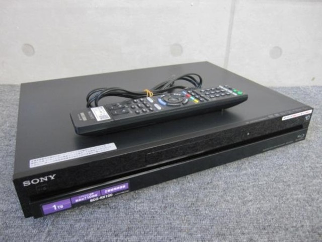 SONY ブルーレイディスクレコーダー 1TB BDZ-RX100