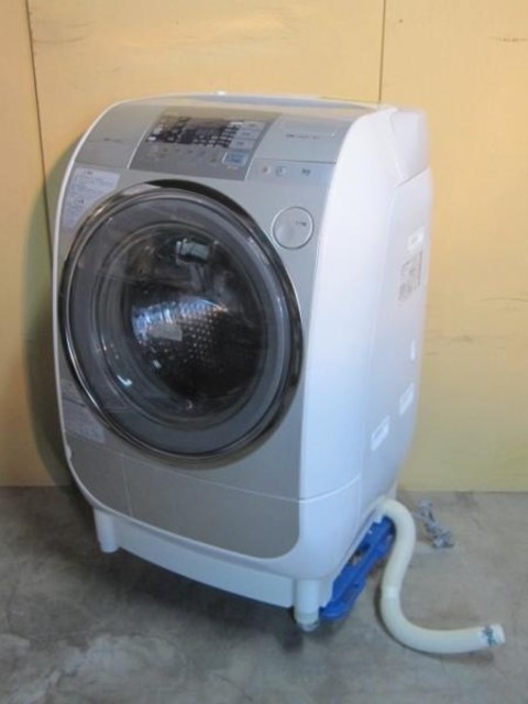 日立 風アイロン ドラム式洗濯乾燥機 BD-V3100L 09年製 （ 洗濯機 