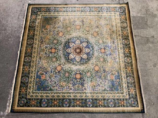 中国 ARTALL 愛涛 シルク カーペット 絨毯 