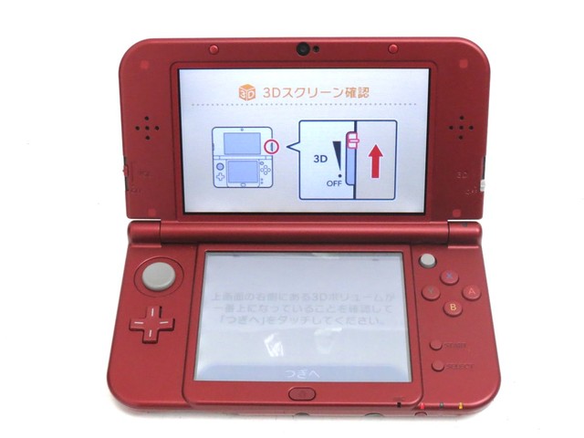 【買取専門店よろずや駒川店】任天堂 new ニンテンドー 3DS LL RED-001