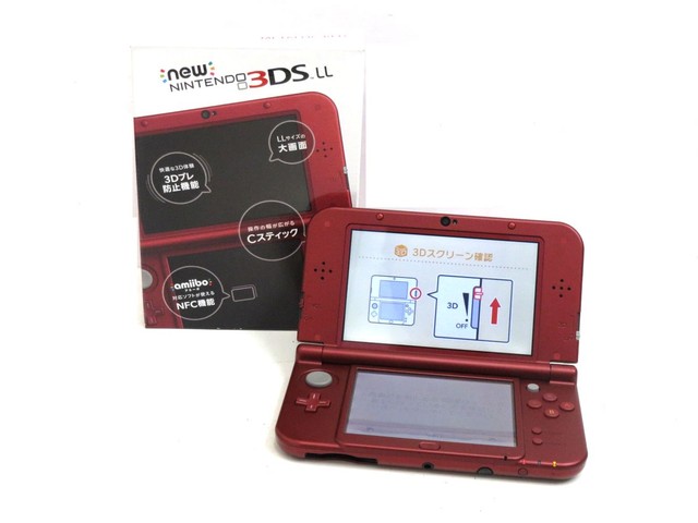 買取専門店よろずや駒川店】任天堂 new ニンテンドー 3DS LL RED-001 