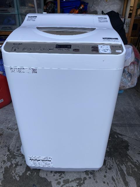 日立全自動乾燥機付き洗濯機SHARP ES-T5EBK-N