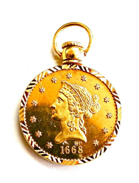 Modern Jewellery 1668 金貨 8.3グラム