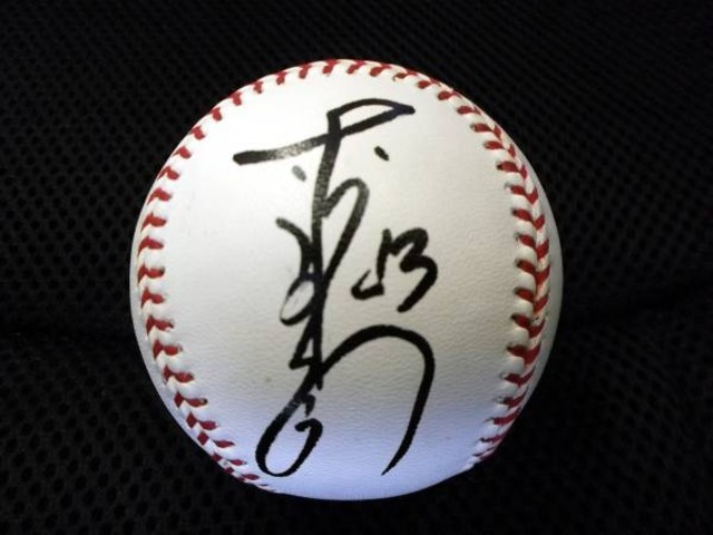 野球サインボール 直筆サイン帽 阪神タイガース 赤星憲広