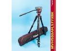 Manfrotto ビデオキット シングル3段 MDEVEアルミ MVH500AH-755XBKの詳細ページを開く