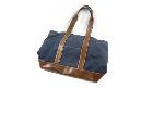 A.P.C アーペーセー トートバッグ ネイビー ブラウン 鞄 紺 茶 内ファスナーの詳細ページを開く
