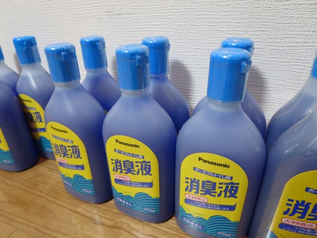 Panasonic ポータブルトイレ用消臭フォーム 12本入り ポータブルトイレ用スプレー式消臭フォーム[パナソニック