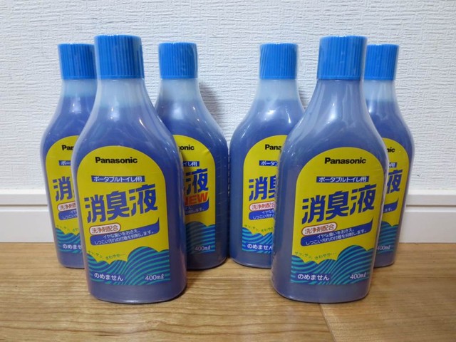 パナソニック□ポータブルトイレ用消臭液□400ml 12+3本 （ 介護用品