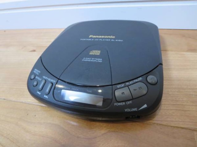 ポータブルプレーヤー Panasonic CD PORTABLE CD PLAYER SL-S150 PD-VR-1196_1_895b54d4-33e4-