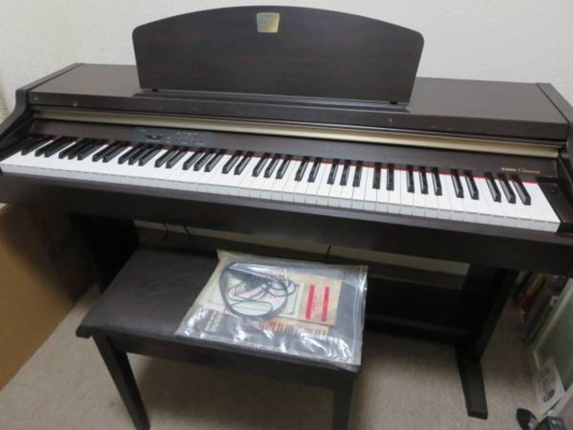 YAMAHA ヤマハ□電子ピアノ CLP-920 01年製 88鍵盤 （ 電子ピアノ）の