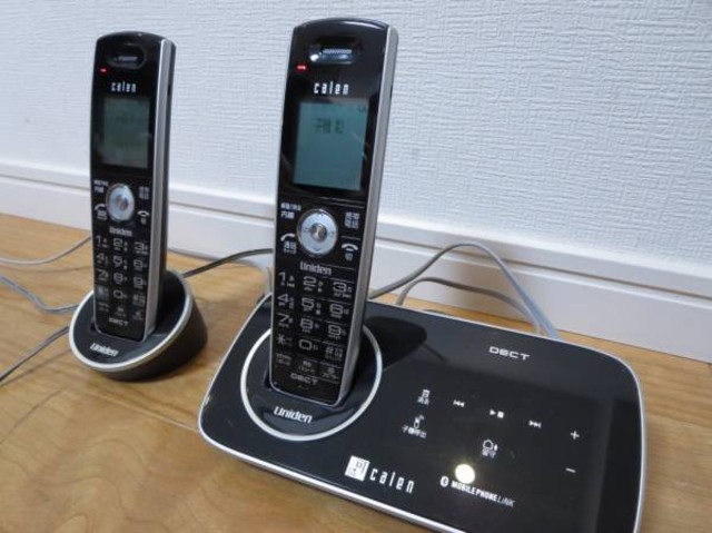 Uniden デジタルコードレス電話機 dect3280-2(B) /dect3280-2(W