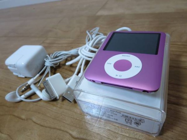 Ipod Nano 8gb 第3世代 ピンク Apple 充電器付 Ipod Mini Nano Shuffle Touch の買取価格 Id おいくら