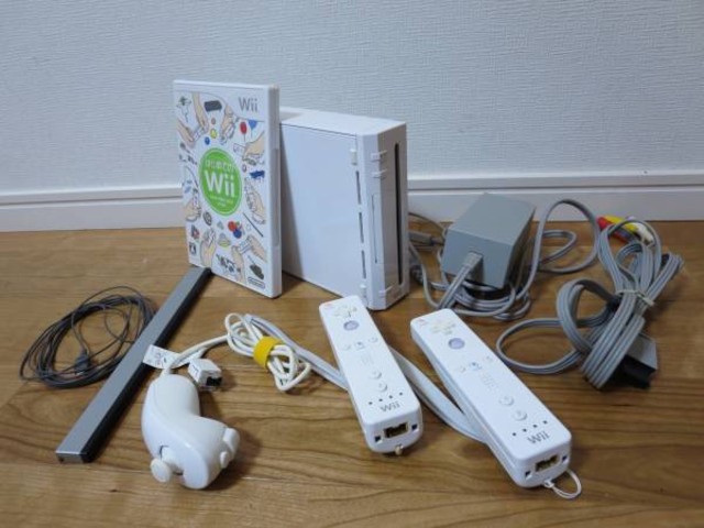 任天堂 Wii Rvl 001 Jpn 本体セット Nintendo Wii本体 の買取価格 Id おいくら