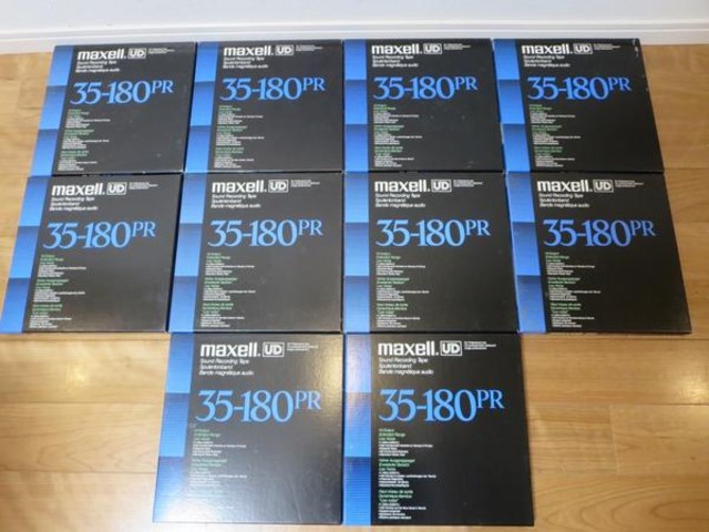 maxell UD★35-180PR★オープンリール★10号