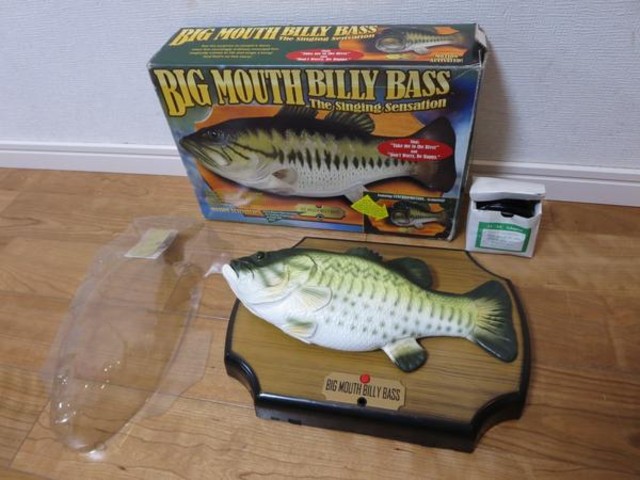 ビッグマウスビリーバス☆BIG MOUTH BILLY BASS☆歌魚 （ まとめて片付け 不要品）の買取価格 （ID:34907）｜おいくら