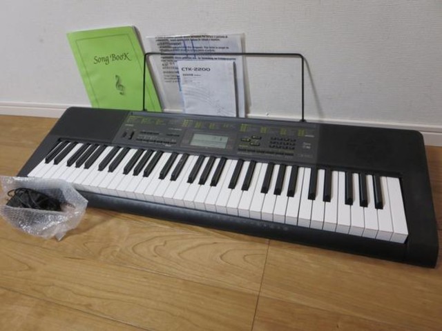 CASIO カシオ 電子ピアノ 電子キーボード CTK-2200 - 鍵盤楽器