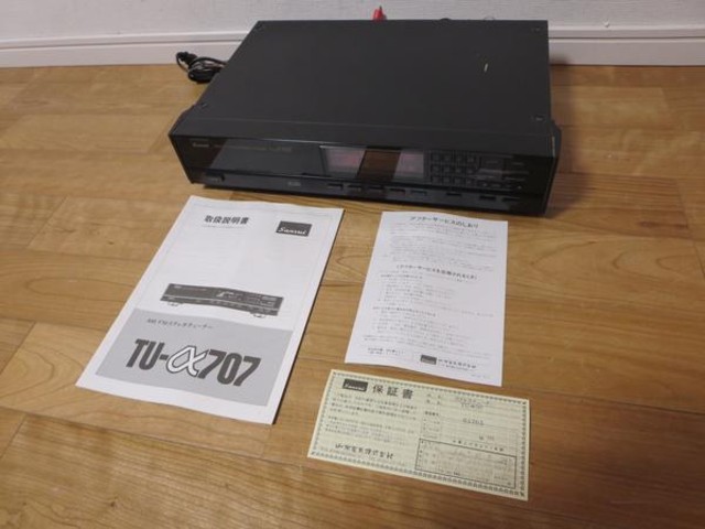 SANSUI/サンスイ■TU-α707■FM/AMチューナー 動確