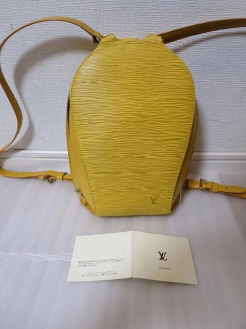 LOUIS VUITTON/ルイ・ヴィトン リュックサック M52239 エピ/黄色 （ ルイ・ヴィトン）の買取価格 （ID:40208）｜おいくら