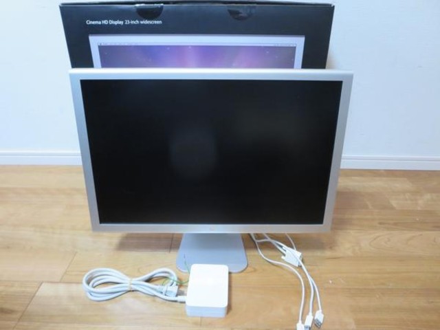 アップル/Apple Cinema HD Display 23インチ M9178J/A （ モニタ）の買取価格 （ID:40313）｜おいくら