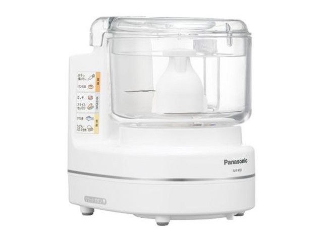 パナソニックPanasonicフードプロセッサー MK-K81-W 白 （ その他家電