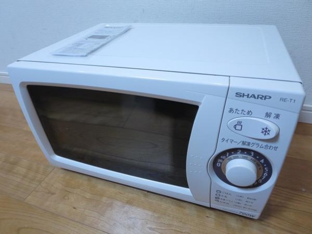 SHARPシャープ 電子レンジ★RE-T1-W5 11年製 700W 50Hz
