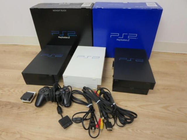 PS2 プレステ2 SCPH-55000 50000 10000 計3台 本体 難有箱付