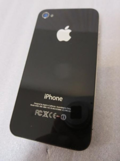 Softbank iPhone4 32GB☆MC605J☆A1332 本体 判定○ 黒