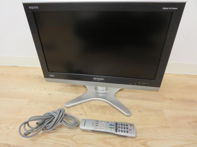 SHARPシャープ AQUOSアクオス 20型液晶テレビ☆LC-20E5 （ 液晶テレビ）の買取価格 （ID:51581）｜おいくら