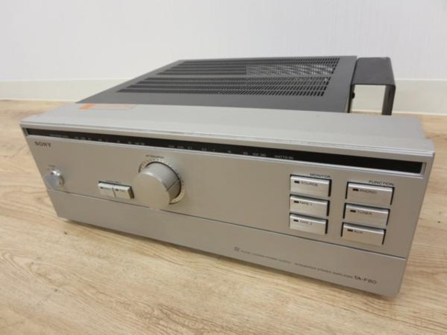 SONY プリメインアンプ TA-F80 ステレオ パルス電源搭載 （ アンプ）の