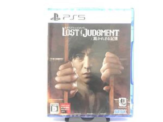 新品 未開封品 １円スタート プレイステーション5 PS5 LOST JUDGMENT