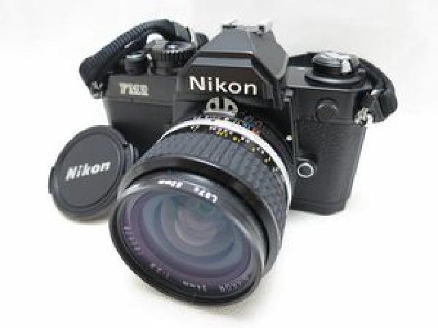 Nikon ニコン フィルムカメラ New FM2 レンズ付き NIKKOR 24mm