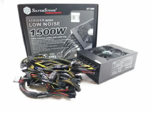 SILVER STONE 電源 striderシリーズ SST-ST1500 1500W ブラック