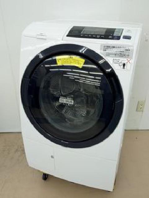 日立 ドラム式洗濯乾燥機 ビッグドラム 左開き 10kg ホワイト BD-SG100AL W
