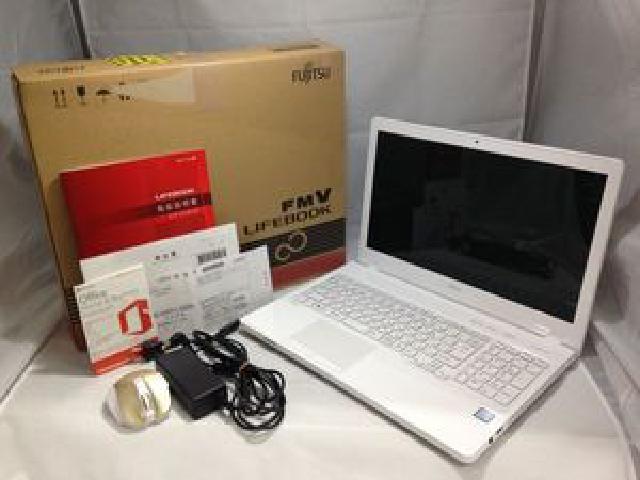 富士通 ノートパソコン FMV LIFEBOOK WA2/A3 FMVWA3A27W 15.6