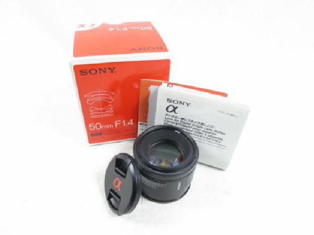 SONY デジタル一眼カメラ アルファ用レンズ SAL50F14 50mm F1.4 単焦点