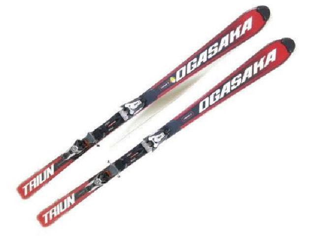 OGASAKA TRIUN S 08 165cm スキー板 SL回転 MARKER Titanium