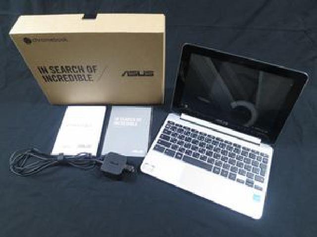 ASUS ノートパソコン Chromebook C100PA-RK3288 シルバー 16 GB