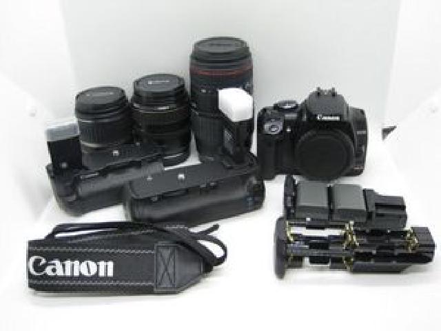 Canon キャノン EOS Kiss デジタル X ダブルズームレンズキット 一眼レフ カメラ