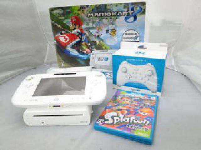 Nintendo 任天堂 ゲーム機 Nintendo Wii U マリオカート8 セット シロ